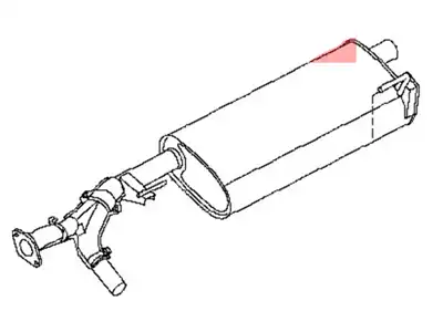 MUFFLER ASSY - EXHAUST MAIN 201005ZM0B NISSAN