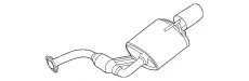 MUFFLER ASSY EX 20110-9N01A NISSAN
