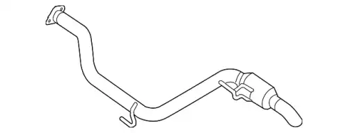 MUFFLER ASSY POST 20350-9NF1A NISSAN