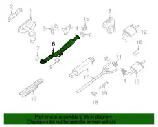 MUFFLER ASSY-EX 20300-ZN50A NISSAN