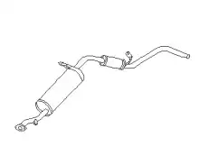 MUFFLER ASSY-EX 20100-2Z700 NISSAN
