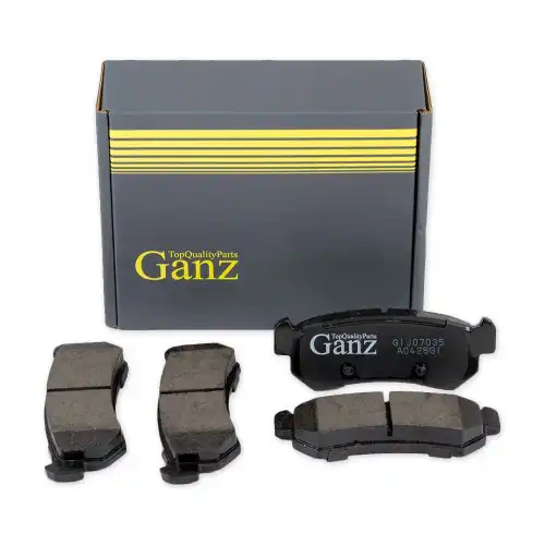 Тормозные колодки дисковые GANZ GIJ07035