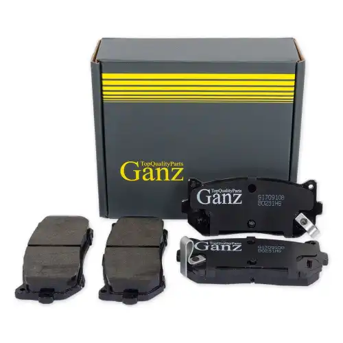 Тормозные колодки дисковые GANZ GIJ09108