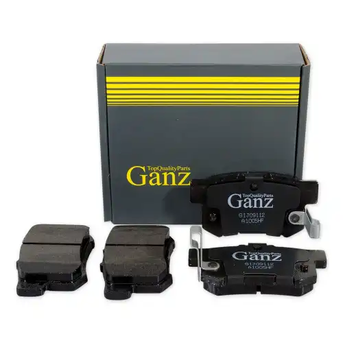 Тормозные колодки дисковые GANZ GIJ09112