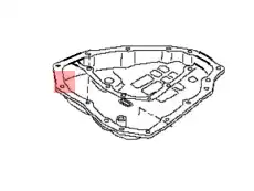 Поддон картера двигателя NISSAN 3139004X1A
