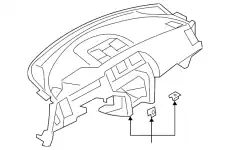 PANEL & PAD ASM 68200-1SX3A NISSAN