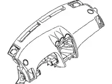 PANEL & PAD ASS 68200-JA00B NISSAN