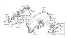PANEL & PAD ASS 68200-JA00B NISSAN