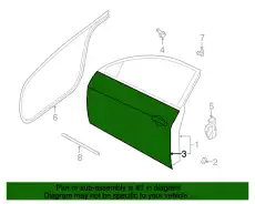 PANEL-FRONT DOO 80153-JA030 NISSAN