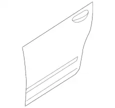 PANEL-REAR DOOR 82152-8J030 NISSAN