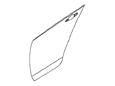 PANEL-REAR DOOR@ 82153-83G30 NISSAN