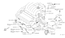 PIPE-WATER 21022-8J101 NISSAN