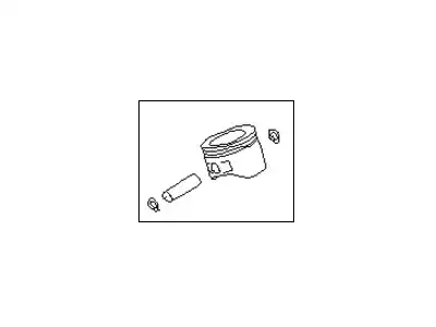PISTON,W/PIN A2010-AC702 NISSAN