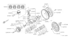 PISTON,W/PIN A2010-53F01 NISSAN