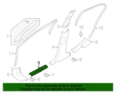 PLATE KICKING 769E6-9KS0A NISSAN