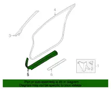 PLATE-KICKING,F 769B5-JB00C NISSAN