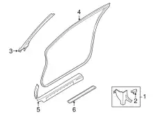 PLATE-KICKING,F 769B5-JB00C NISSAN