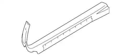 PLATE-KICKING,F 769B5-JB00C NISSAN
