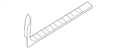 PLATE-KICKING,F 769B4-ZS30A NISSAN