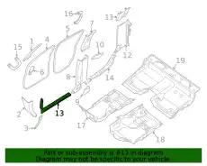 PLATE-KICKING,F 769B4-ZS30A NISSAN