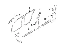 PLATE-KICKING,F 769B4-ZR00A NISSAN