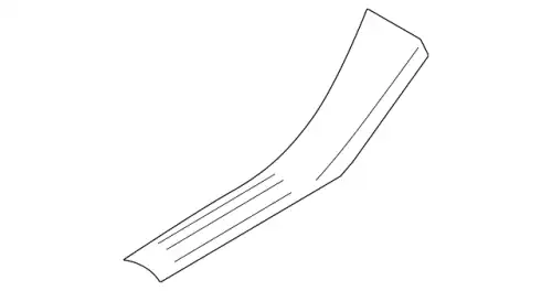 PLATE-KICKING,R 769B7-ZQ00B NISSAN