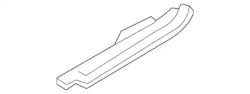 PLATE-KICKING,R 769B6-9DA0A NISSAN