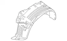 Подкрылок NISSAN 63840-ZS00A