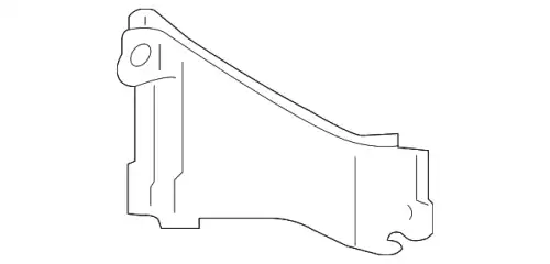 PROTECTOR-FRONT FENDER,LOWER RH 63844-3YW0A NISSAN