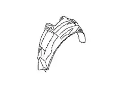 Подкрылок NISSAN 76748-9N00A