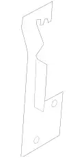 Ручка двери NISSAN 82619-3LM0B