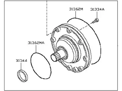 Фильтр масляный NISSAN 313401XJ0E