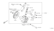 PUMP ASSY-POWER 49110-ZF00A NISSAN