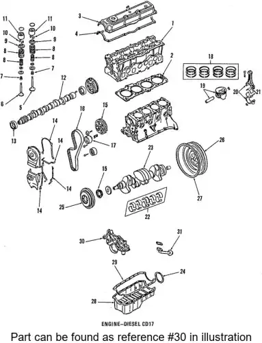 PUMP-OIL 15010-16A13 NISSAN