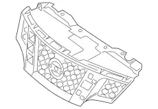 Решетка радиатора NISSAN 62312-3LM0H