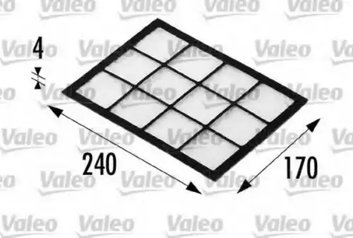 Салонный фильтр VALEO 698690