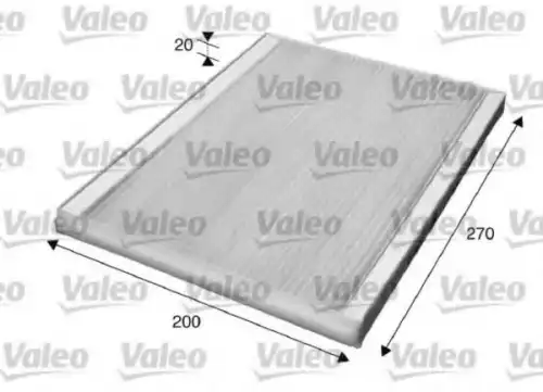 Салонный фильтр VALEO 715609