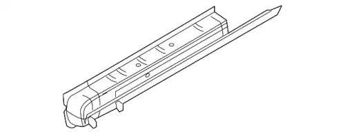 REINFORCEMENT-S 76424-1EA0A NISSAN