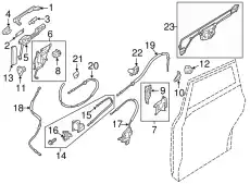 REMOTE CONTROL 82504-1JA0C NISSAN