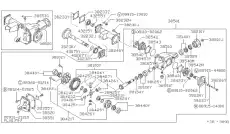 38343-21010 КОЛЬЦО УПЛОТНИТЕЛЬНОЕ 'O-RING' 38343-21011 NISSAN