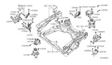 ROD ASSY-TORQUE 11350-JA80A NISSAN
