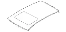 ROOF G3112-EM1AA NISSAN