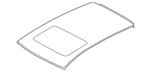 ROOF G3112-EM1AA NISSAN