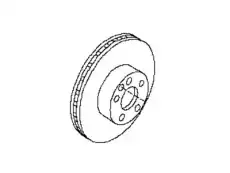 ROTOR BRAKE 43206-9N00B NISSAN