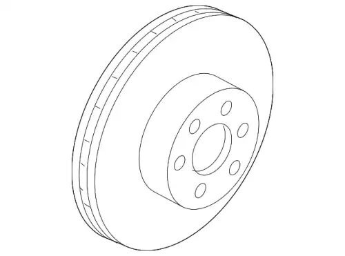 Тормозной диск NISSAN 43206-4BT0C