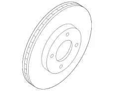 Тормозной диск NISSAN 40206-4CU0C ,