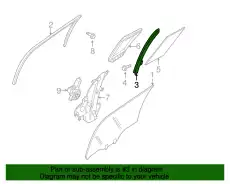 SASH ASSY-REAR 82222-JA000 NISSAN