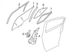 SASH ASSY-REAR 82222-9N00A NISSAN