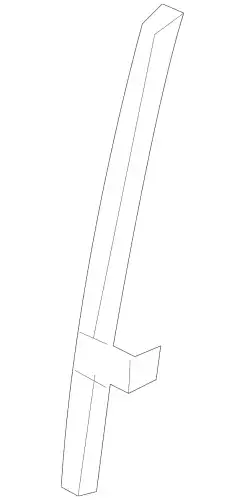 SASH FRT DR RH 80214-1FA0A NISSAN