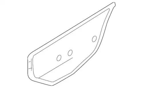 SCREEN-SEALING 80861-JF00B NISSAN